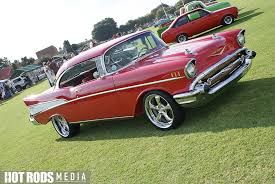 Peter Conradie's Red Chevrolet hot rod custom build